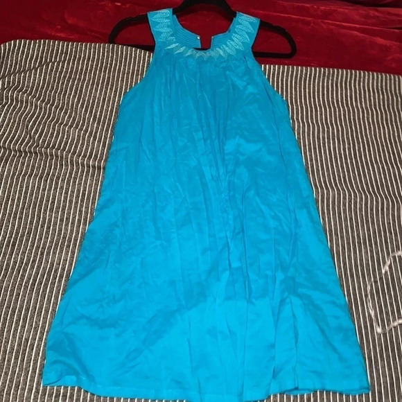 Gap blue sleeveless Summer  Dress - Picture 4 of 11